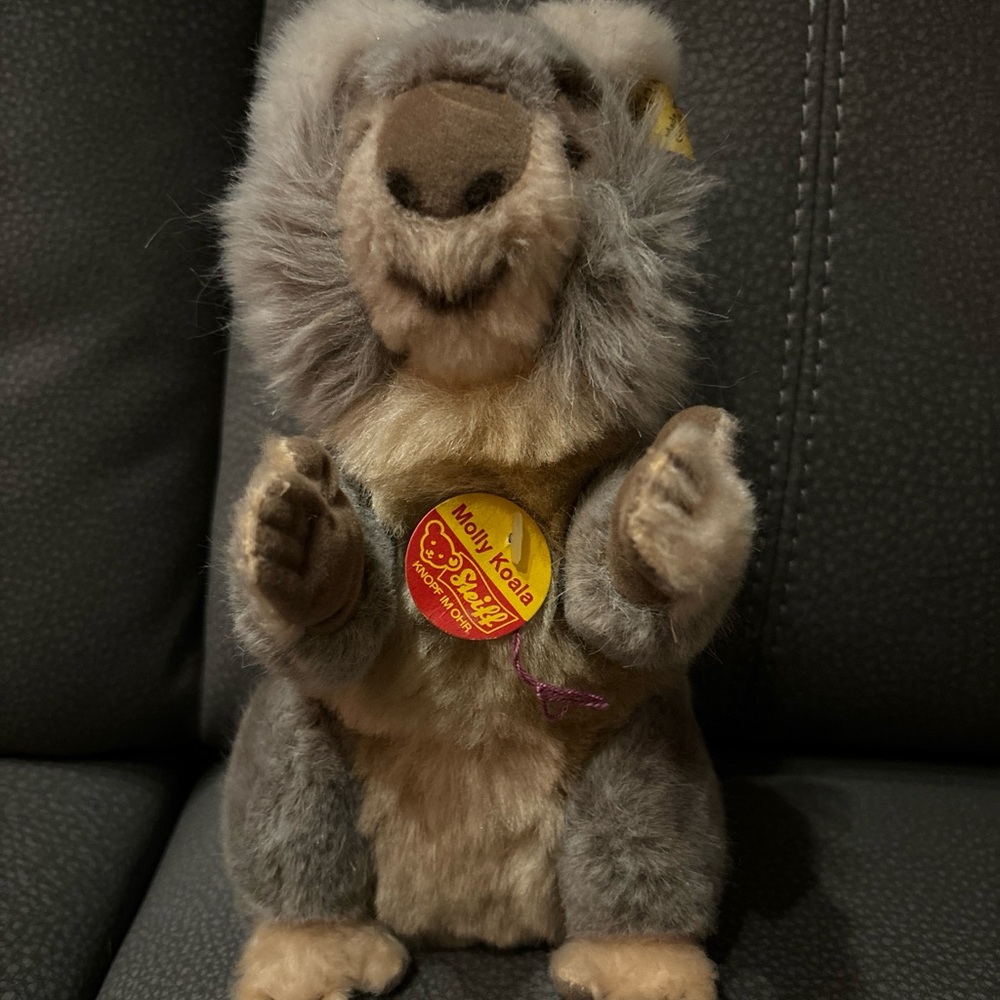 Steiff Plush Koala Bear - Gray and Brown